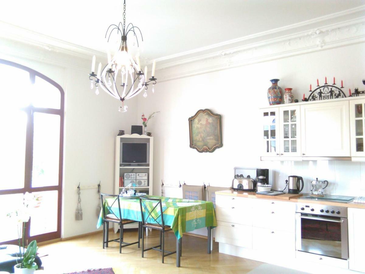 Ferienwohnung Villa Fiedler Drezda Kültér fotó